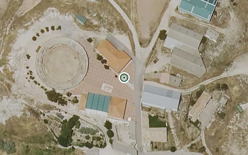 Vista aérea de la ubicación de Vm de Torrejoncillo del Rey