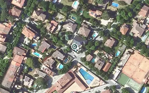 Vista aérea de la ubicación de Residència Bonavista