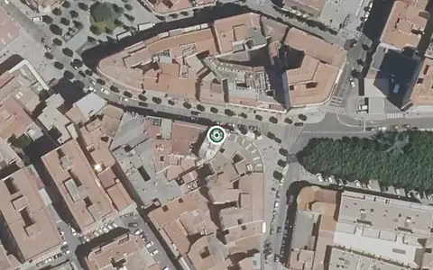 Vista aérea de la ubicación de Centro Residencial Talavera