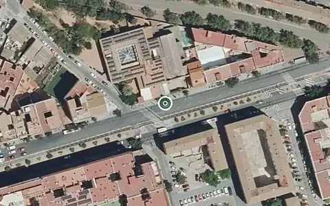 Vista aérea de la ubicación de Residencia Personas Mayores Dependientes Comunidad de Valencia. Peset