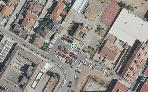 Vista aérea de la ubicación de Centro de Día para Mayores Virgen del Rosario