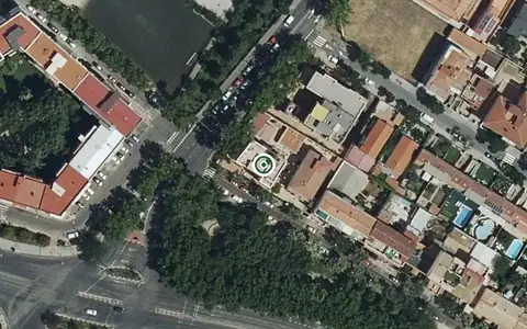 Vista aérea de la ubicación de Residencia María Auxiliadora