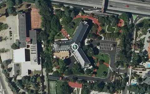 Vista aérea de la ubicación de Residencia Pinar de Aravaca
