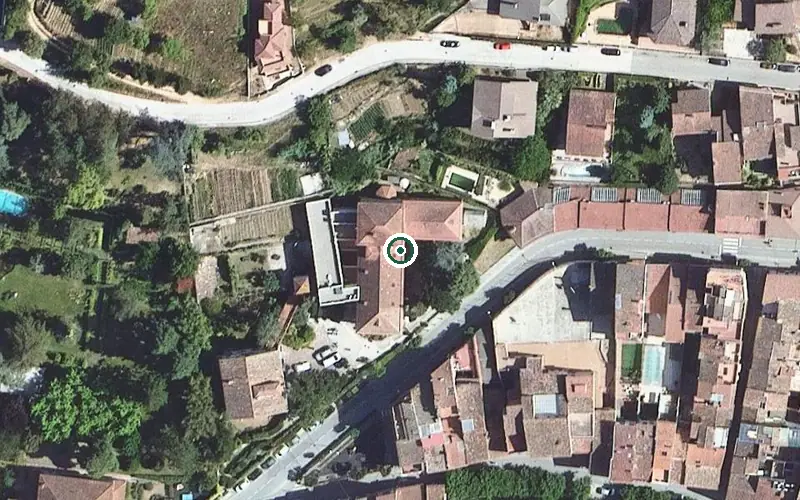 Vista aérea de la ubicación de Centre de dia Casa de Repòs