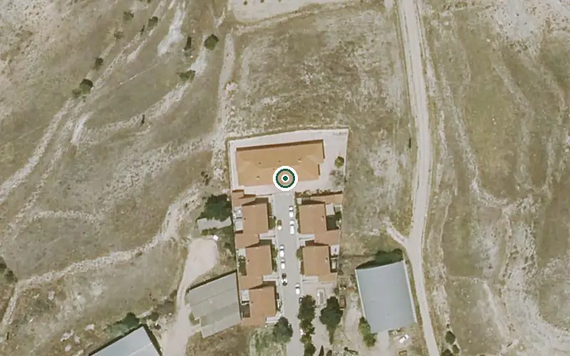 Vista aérea de la ubicación de Vm de Villalba del Rey