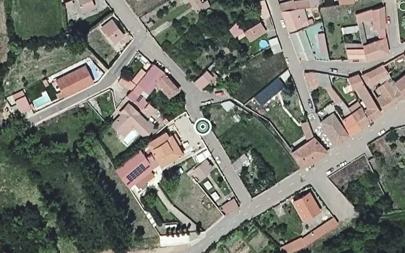 Vista aérea de la ubicación de Residencia de Mayores Reto a la Esperanza