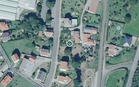 Vista aérea de la ubicación de Residencia Santo Estebo de Perlio