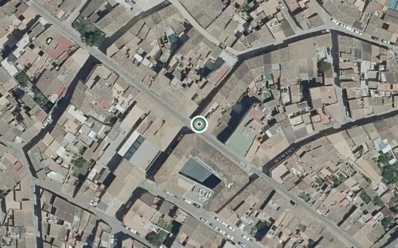 Vista aérea de la ubicación de Residència Miquel Mir (Inca)