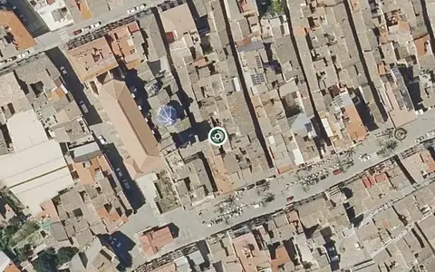 Vista aérea de la ubicación de Residencia para Personas Mayores Dependientes Ayora