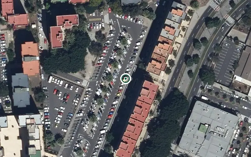 Vista aérea de la ubicación de Hassidim