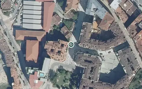 Vista aérea de la ubicación de Centro de Día de Alzheimer de Pontevedra