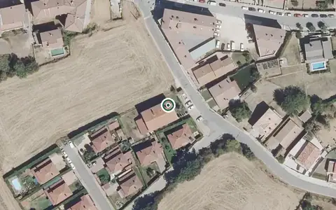 Vista aérea de la ubicación de Vivienda Comunitaria Campezo