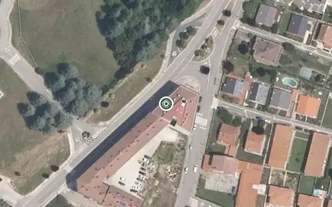 Vista aérea de la ubicación de Residencia de Personas Mayores de Villarcayo