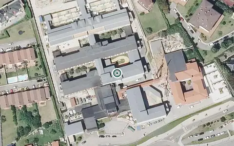 Vista aérea de la ubicación de Padre Menni