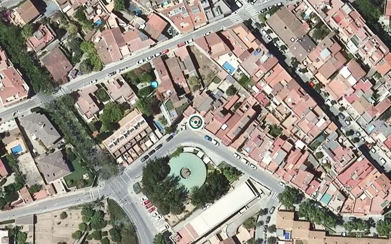 Vista aérea de la ubicación de Centre d'estimulació global i descàrrega familiar Alois Molins de Rei