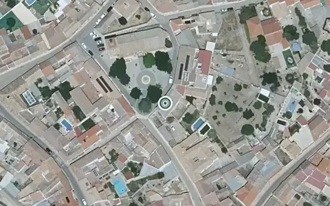 Vista aérea de la ubicación de Vivienda Municipal de Mayores