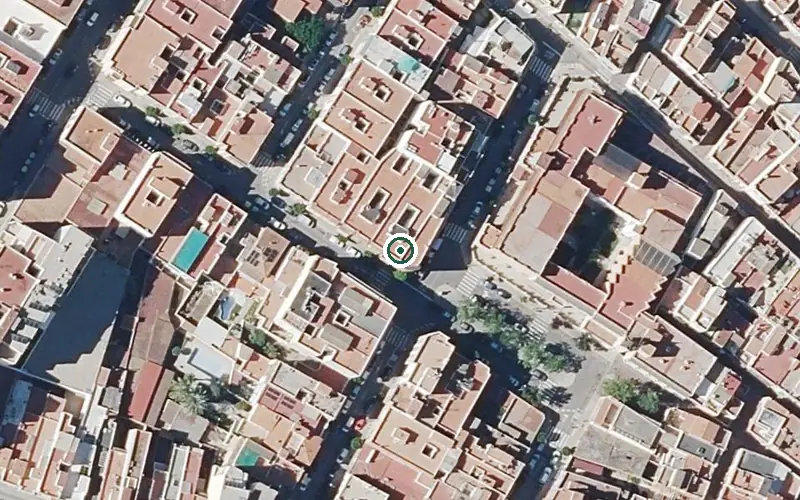 Vista aérea de la ubicación de Mimara Vinaròs