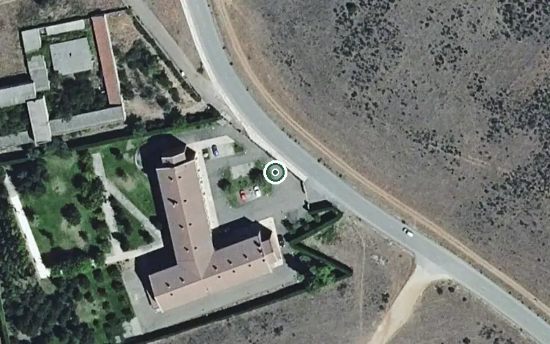 Vista aérea de la ubicación de Residencia de Personas Mayores Domusvi Nuestra Señora del Camino i