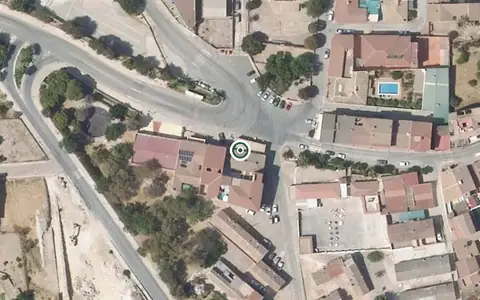 Vista aérea de la ubicación de Centro Residencial para Mayores Tilodisa