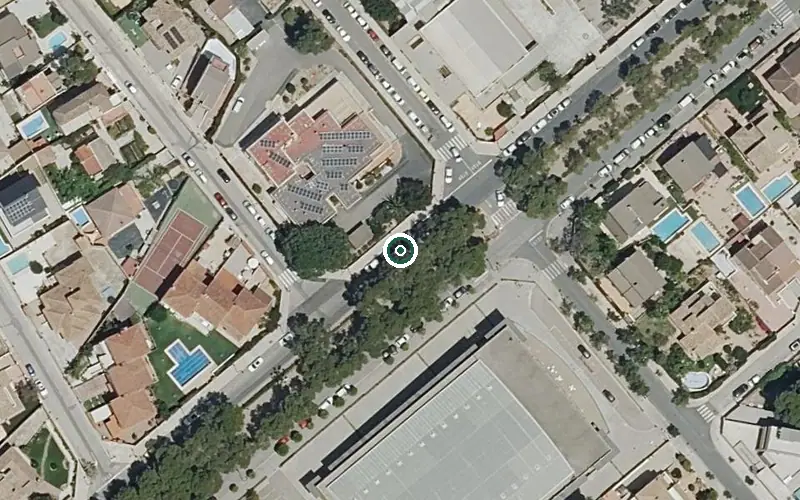 Vista aérea de la ubicación de Residencia para Personas Mayores Dependientes Bonaire
