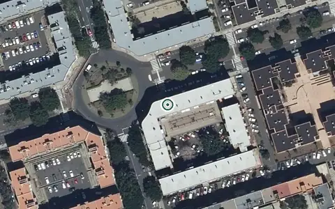 Vista aérea de la ubicación de Centro Día Respiro Familiar Añaza