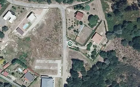 Vista aérea de la ubicación de Fogar Residencial Via da Prata