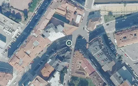Vista aérea de la ubicación de Centro de Día para Persoas Maiores de Vilagarcia de Arousa
