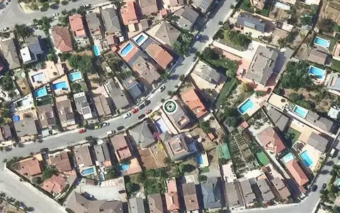 Vista aérea de la ubicación de Residència Sant Fost