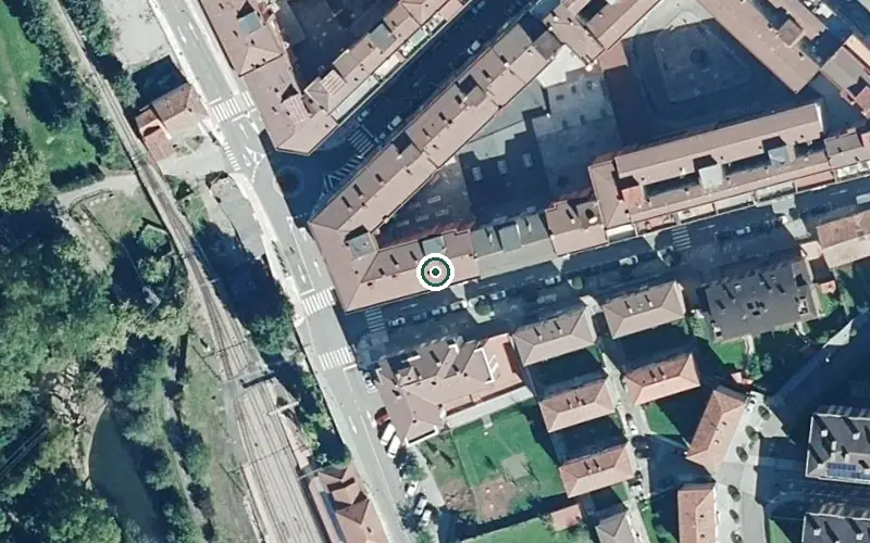 Vista aérea de la ubicación de Centro de Día Siero