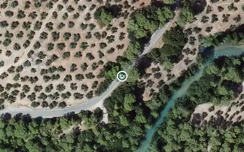 Vista aérea de la ubicación de Centro Residencial para Mayores Hogar Ntra Sra de la Fuensanta