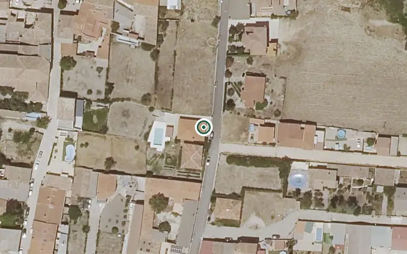 Vista aérea de la ubicación de Vm de Cardenete