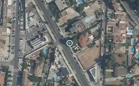 Vista aérea de la ubicación de Centro Residencial Castilla