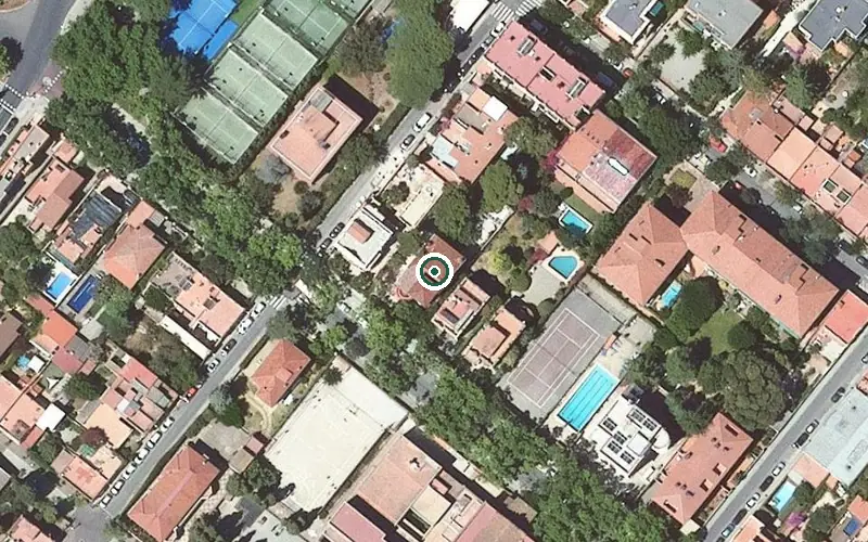 Vista aérea de la ubicación de Residencia Geriátrica Bon Viure