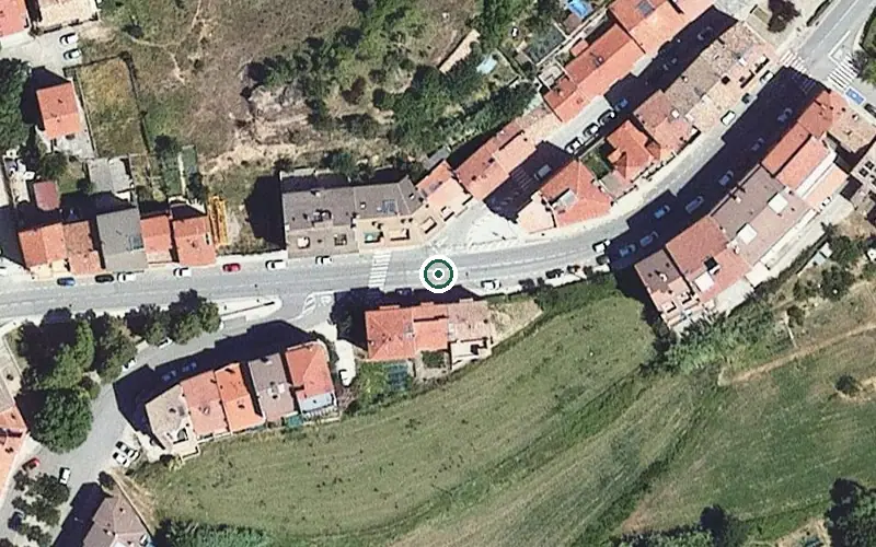 Vista aérea de la ubicación de Residència Sant Bernabé