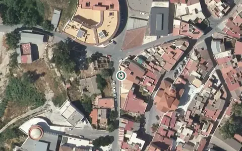 Vista aérea de la ubicación de Centro de Día para Mayores