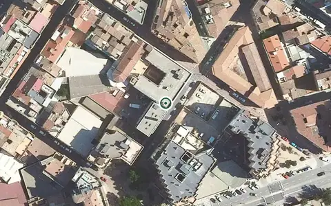 Vista aérea de la ubicación de Adesma Residència Sant Antoni de Pàdua