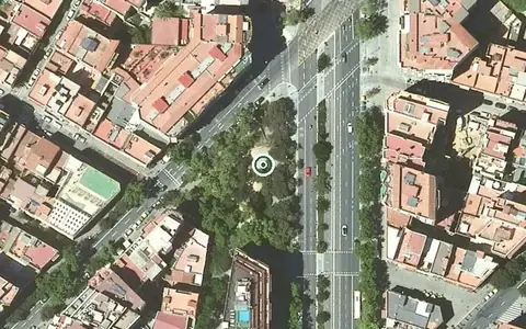 Vista aérea de la ubicación de Centre de dia Marvi Park