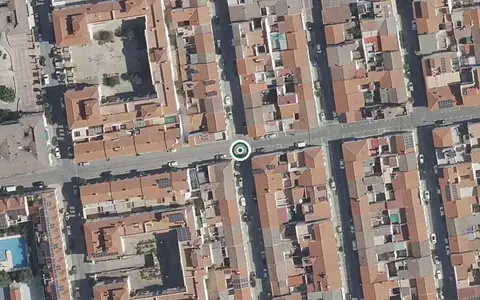 Vista aérea de la ubicación de Centro de Día para Mayores