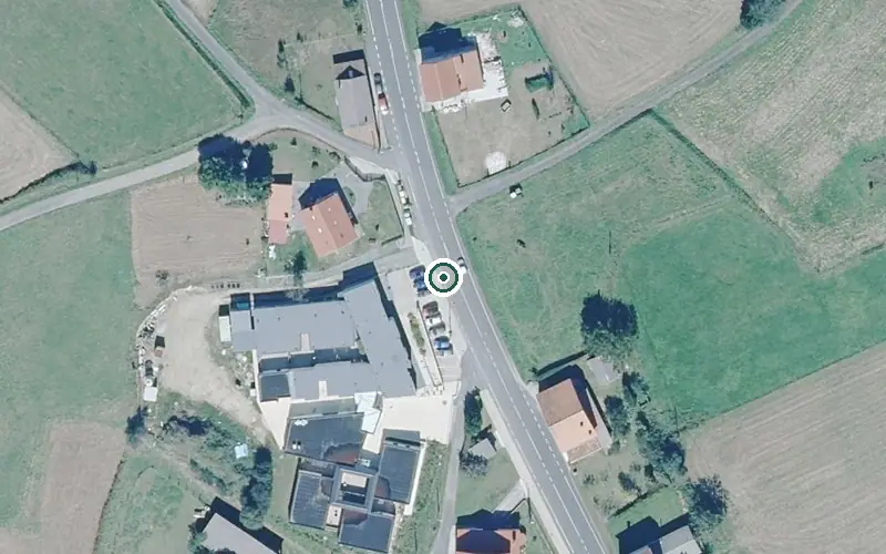 Vista aérea de la ubicación de Vivenda Comunitaria Sua Casa San Sadurniño