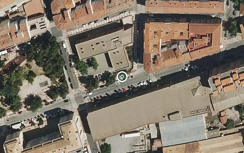 Vista aérea de la ubicación de Residencia y Centro de Día P.m.d. de Onil