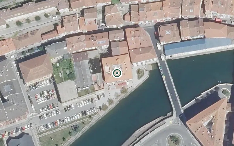 Vista aérea de la ubicación de Artibai Egoitza
