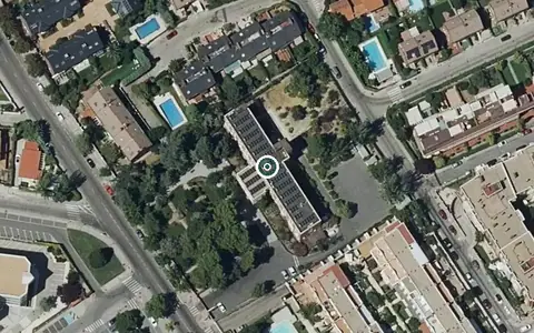 Vista aérea de la ubicación de Residencia Las Praderas