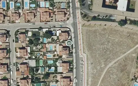 Vista aérea de la ubicación de Residencia Amavir Coslada (Plan Velocidad)