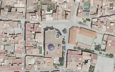 Vista aérea de la ubicación de Centro de Día Asociación Familiares de Alzheimer Plana Baixa