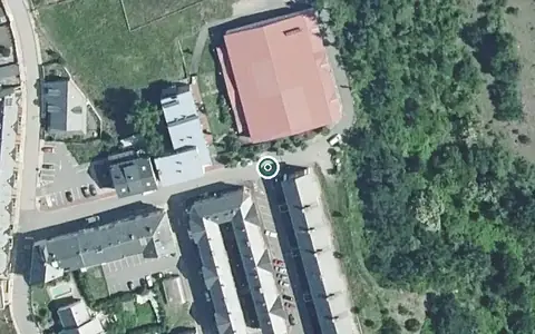 Vista aérea de la ubicación de Residencia Personas Mayores las Candelas