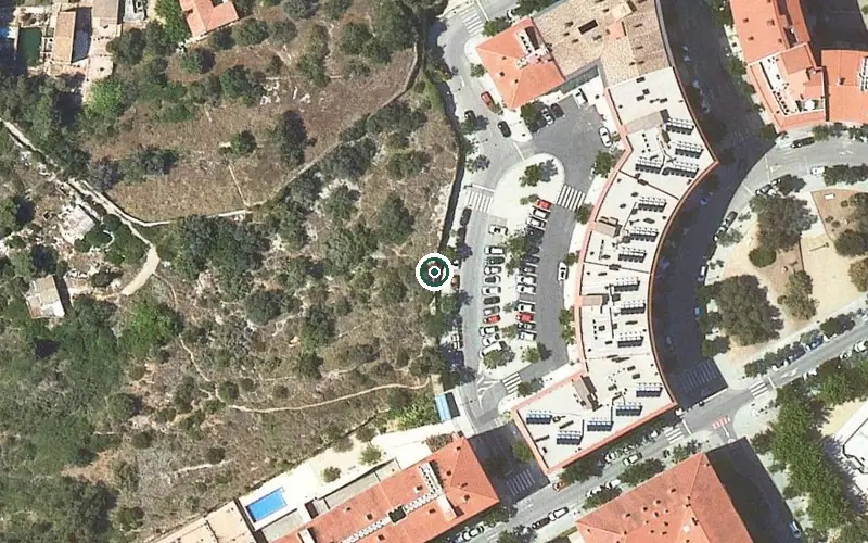 Vista aérea de la ubicación de Domusvi Tarragona