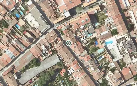 Vista aérea de la ubicación de Centro de Acogimiento Diurno La Font