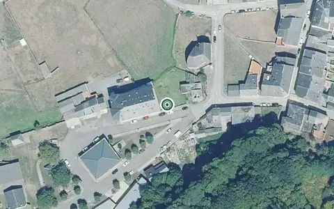 Vista aérea de la ubicación de Centro de Día para Persoas Maiores de Lourenza