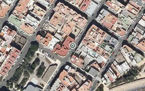 Vista aérea de la ubicación de Centro Estancia Diurna para Personas con Alzheimer y Demencias Afines – Aldefa