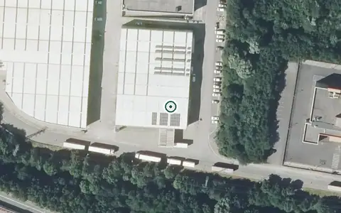 Vista aérea de la ubicación de Residencia San Roke Egotetxea